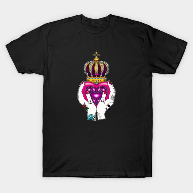 Royal Love T-Shirt by Helena Morpho 